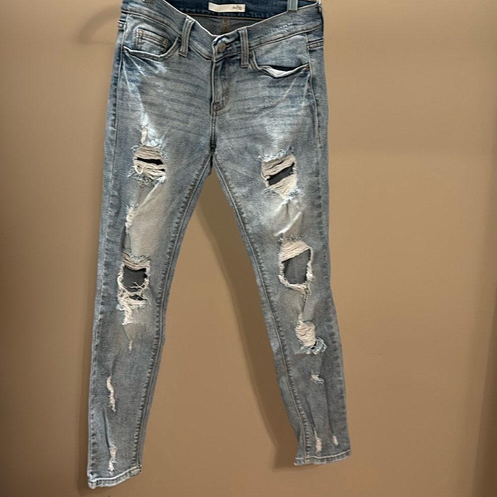 Daytrip jeans distressed light wash